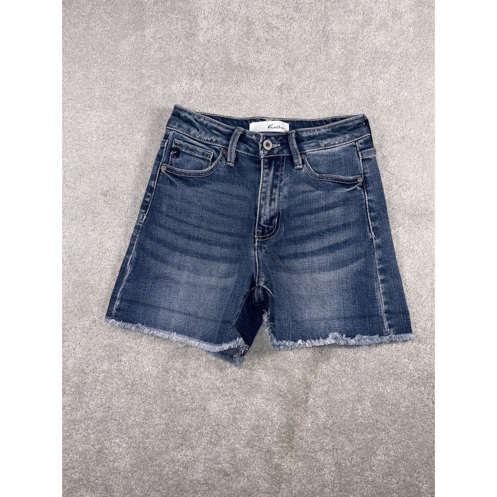 kancan fray cut off denim shorts small stretch EUC